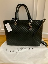 Lamarthe lamb leather handbag