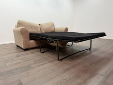 Lisbon Fabric 2 Seater Sofa Bed – Beige