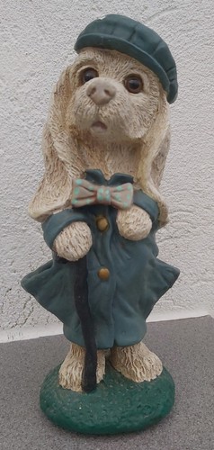Vintage dog ornament - dog,