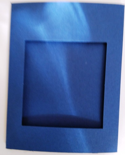 Aperture cards deep blue x - blue,