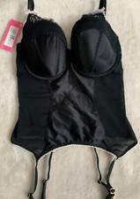 BNWT M&S Boutique Black Satin