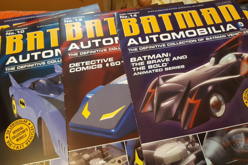 Batman automobilia magazine - batman,