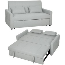 HOMCOM 2 Seater Sofa Bed