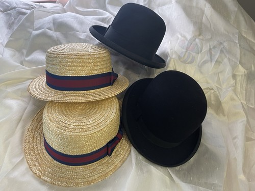 Men costume hats bowler - costume, hats-bowler