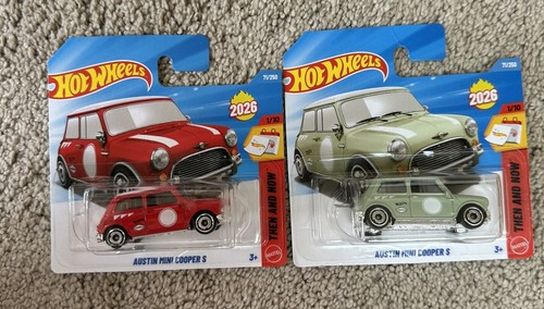 Hot wheels austin mini - hot,