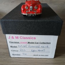 J & M Classics Jowett Jupiter Roadster MK1 no 94 red open hood1/43