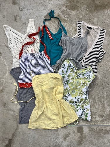 Y2k cami tops - y2k,