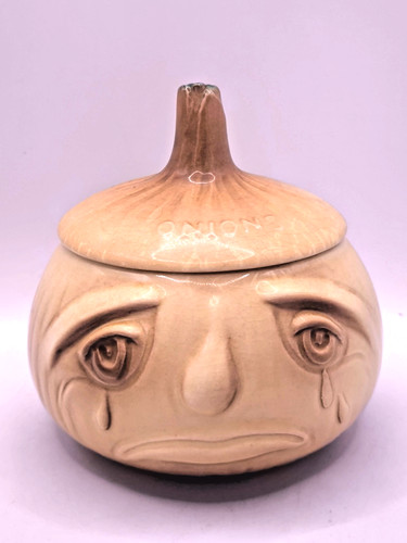 Sylvac 4756 crying onion face - sylvac,