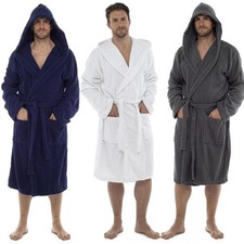 Mens Towelling Bath Robe 100%