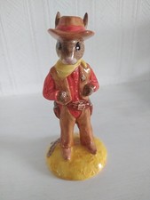 ROYAL  DOULTON COWBOY BUNNYKINS 1999   ORNAMENT