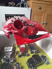 large full sheep's skull