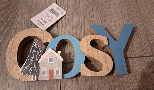 Wooden cosy sign - from, nutmeg