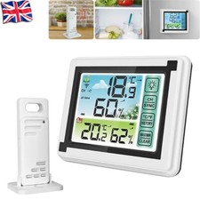Digital LCD Indoor & Outdoor Weather Station Thermometer Wireless