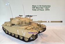 Haya 1/16 RC Tank Centurion IDF Alef 1973 Shot  Kal Tank Model RTR  UK