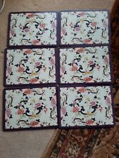 Masons Mandalay Place Mats X6 Good Condition