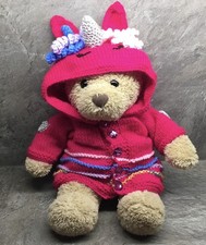Hand Knitted Teddy Bear