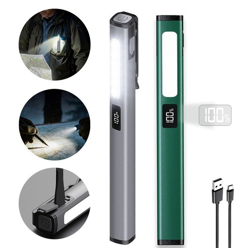 Led cob rechargeable clip work - rechargeable,