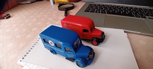 Lledo bedford vans - lledo,