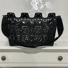 Design House Stockholm Black Eva Bicycle Basket Scandi Modern Storage Basket