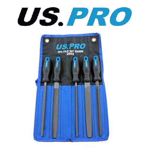 Pro file set 5pc 200mm - file,