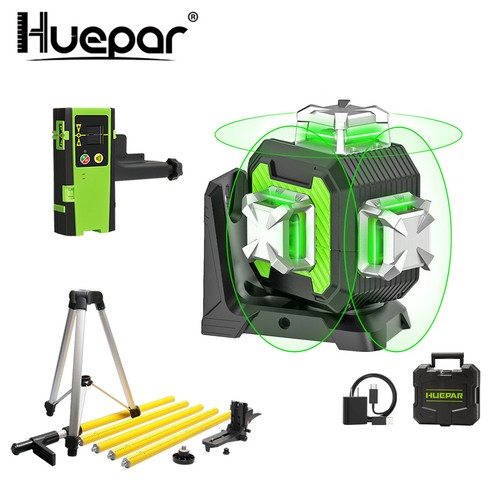 Huepar line green - line, 3d