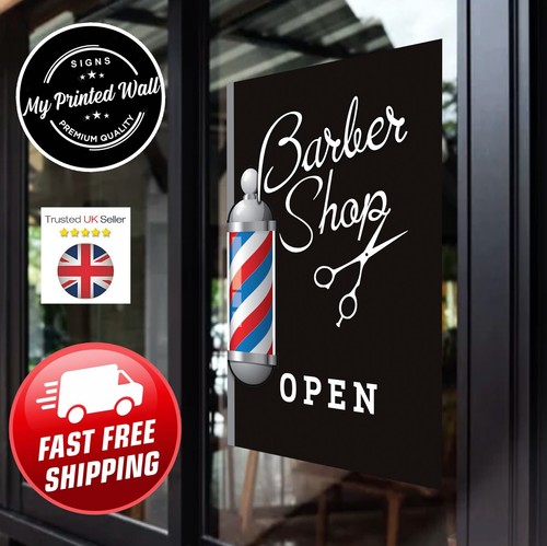 Barber shop window - shop,