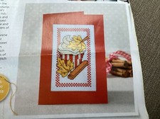 Mini Durene Jones Autumnal Shades Cupcake Design cross stitch chart only / L8