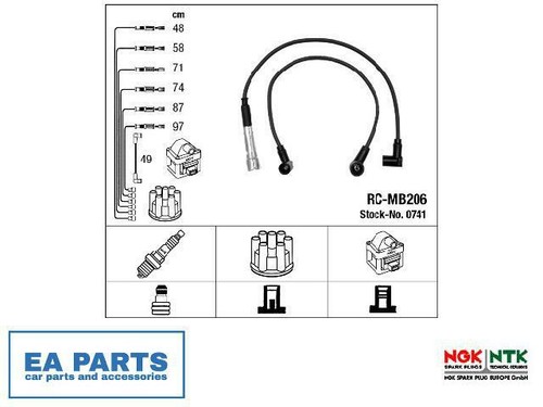 Ignition cable kit - ignition, for