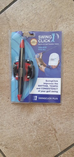 Swing click golf trainer for - click,