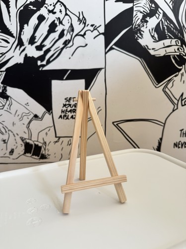 Mini wooden easel for display - mini,