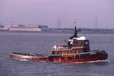 35mm Slide - Thames Tug Boat