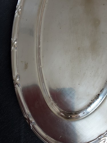 Silver plated tray 26cm - silver, x