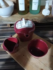 Meakin 3 piece teapot - meakin,