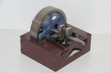 Live steam engine base, crank