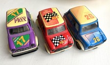 3 x vintage metal, Mini Cooper