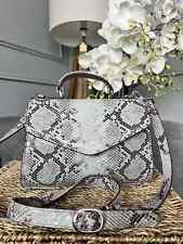 Beck Sondergaard Crossbody bag Snake Print Leather Shoulder Bag Malery RRP  €149