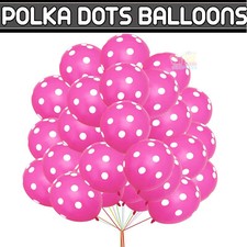 12" Polka Dot Balloons Spotty