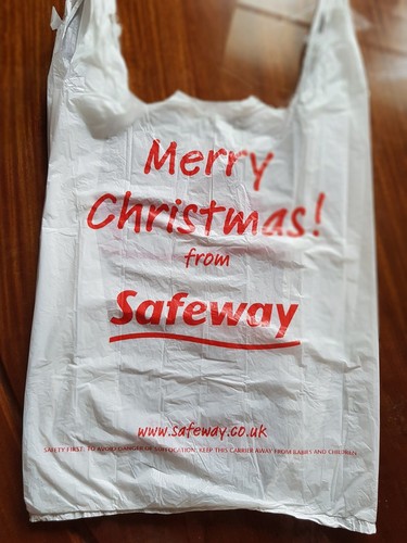 Vintage safeways carrier bag - safeways,
