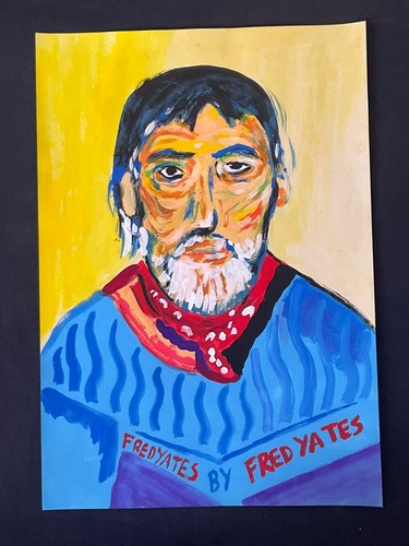 Fred yates drawing - yates, and