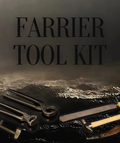 Farrier tool kit complete - farrier,