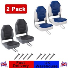 2 Pack High Back Boat Seat