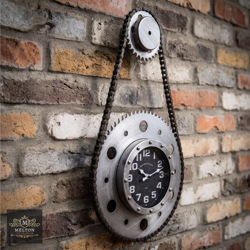 Clock real bike - clock, wall