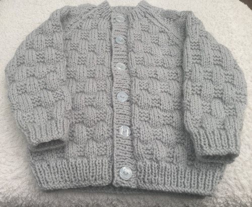 Hand knitted baby boys - hand,