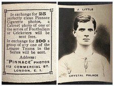 Pinnace Football Card #1088 J