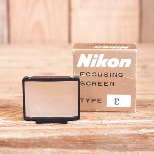 Nikon focusing screen - nikon, e
