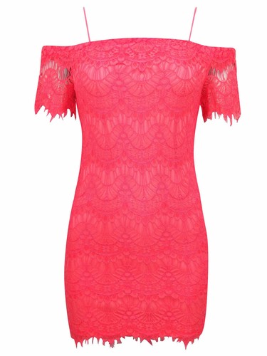 Topshop pink lace - topshop,