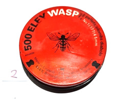 Vintage ELEY 500 Wasp No.1  .177 / 4.5mm Red Lid Airgun Rifle Pellet Tin [ref:2]