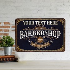 Custom Barber Shop Sign