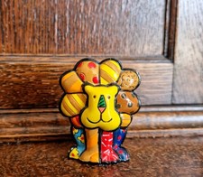 Rare 2010-2011 Romero Britto Miniature Figure Lion "Cavendish"