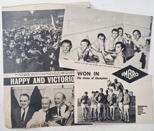Manchester United 1965 League Champions Newspaper Cuttings (3)